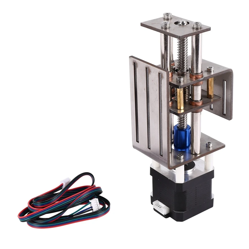 ABYL CNC Z-Axis Sliding Table CNC Router Kit DIY Milling Small Transmission Module 100mm Distance Wood Miller Z Axis Motor