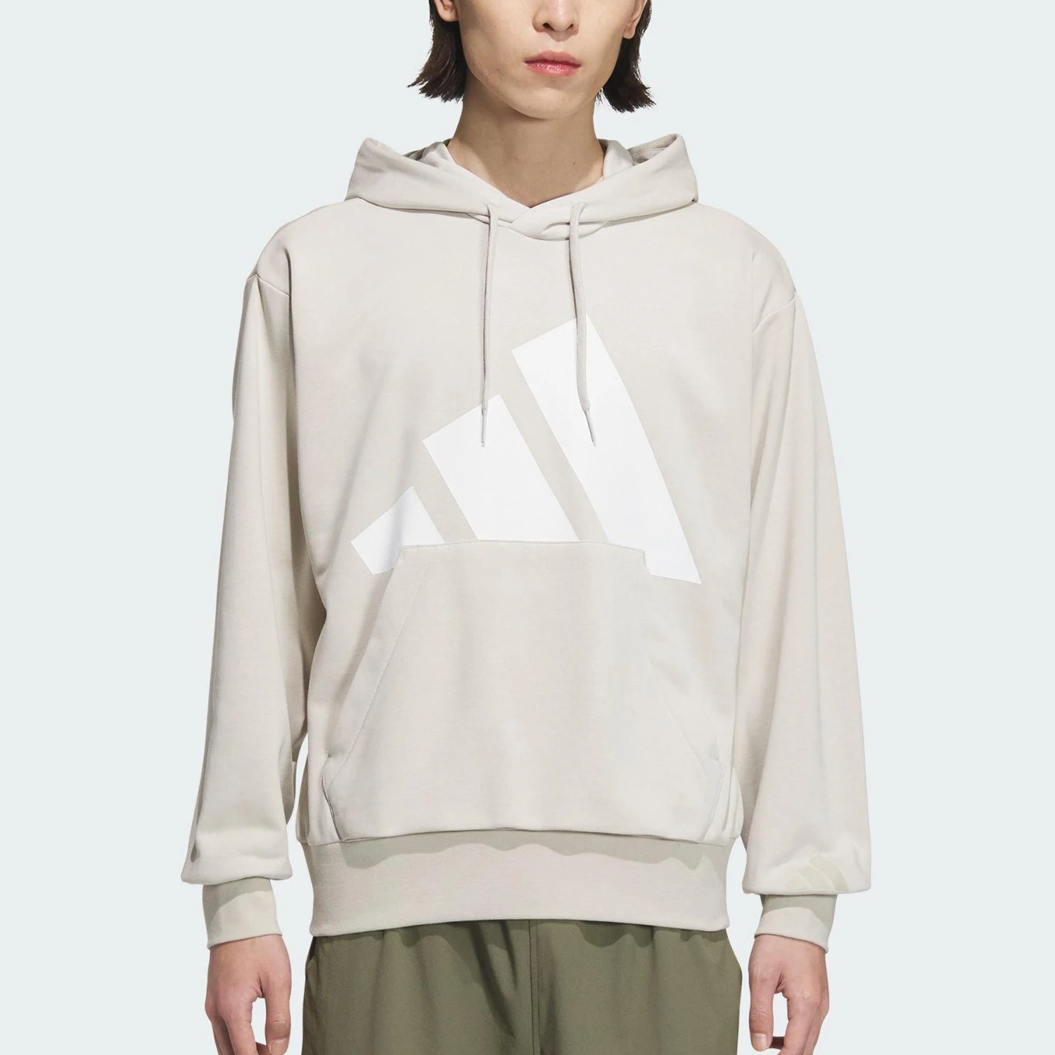 adidas-officiel-authentique-2025-printemps-hommes-tricot-sweat-a-capuche-decontracte-jz2150