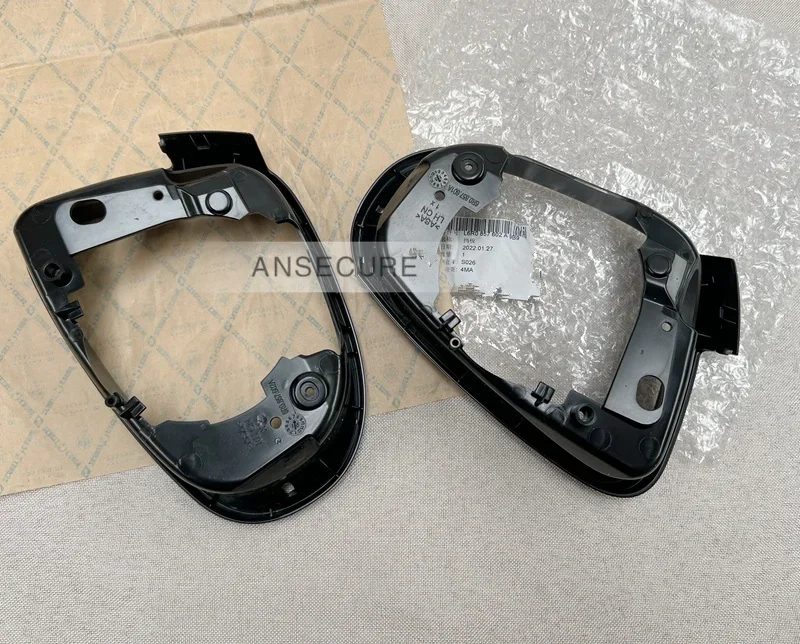 Left Right Front Mirror Frame Rearview Mirror Housing Cover For VW Golf 6 MK6  Touran 6R0857601A 6R0857602A