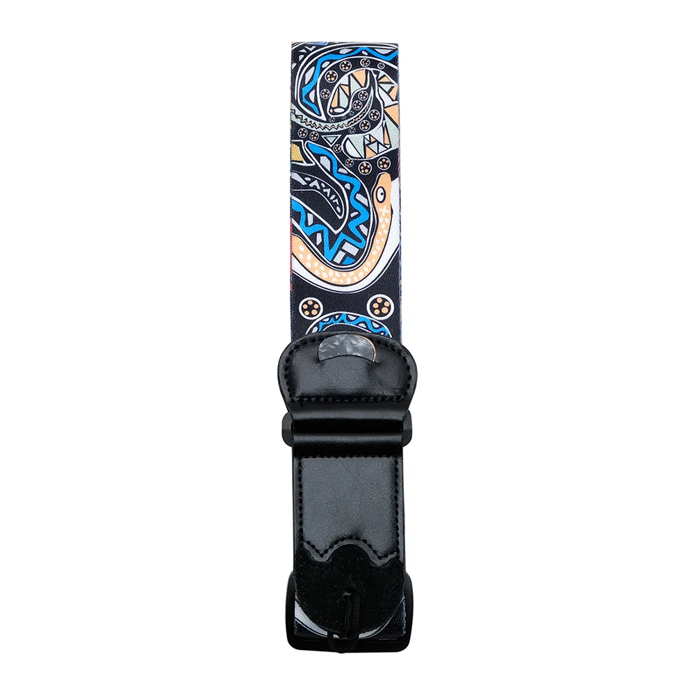 Guitar Strap Embroidered Guitar Strap National Style Shoulder Strap Electric Acoustic Guitar Straps Guitar Parts & Accessories