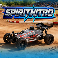 VRX Racing RH1007 Spirit N2 1/10 Nitro Buggy RC Car 4WD with FC.18 Pull Start Engine Two Speed