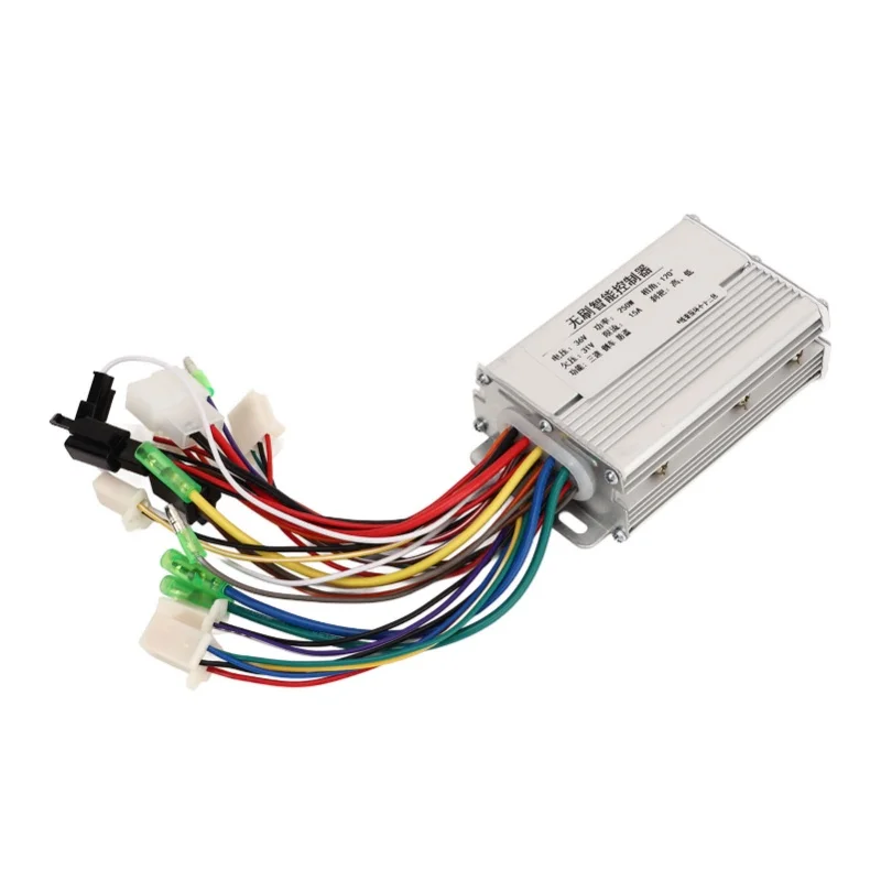 

250W Brushless Controller 36V Durable Sensitive Sensitive Heat Resistant 6 Tube Electric Bikes Motor Controller For Electric