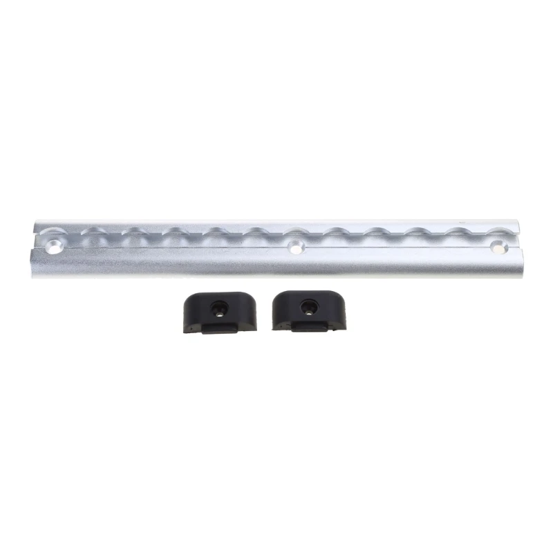 RV Car L-Track Airline Rail with Single Stud Fitting Tie Down Anchors Quick Release Rings Spring Bolt Airline Track 30cm/12inch