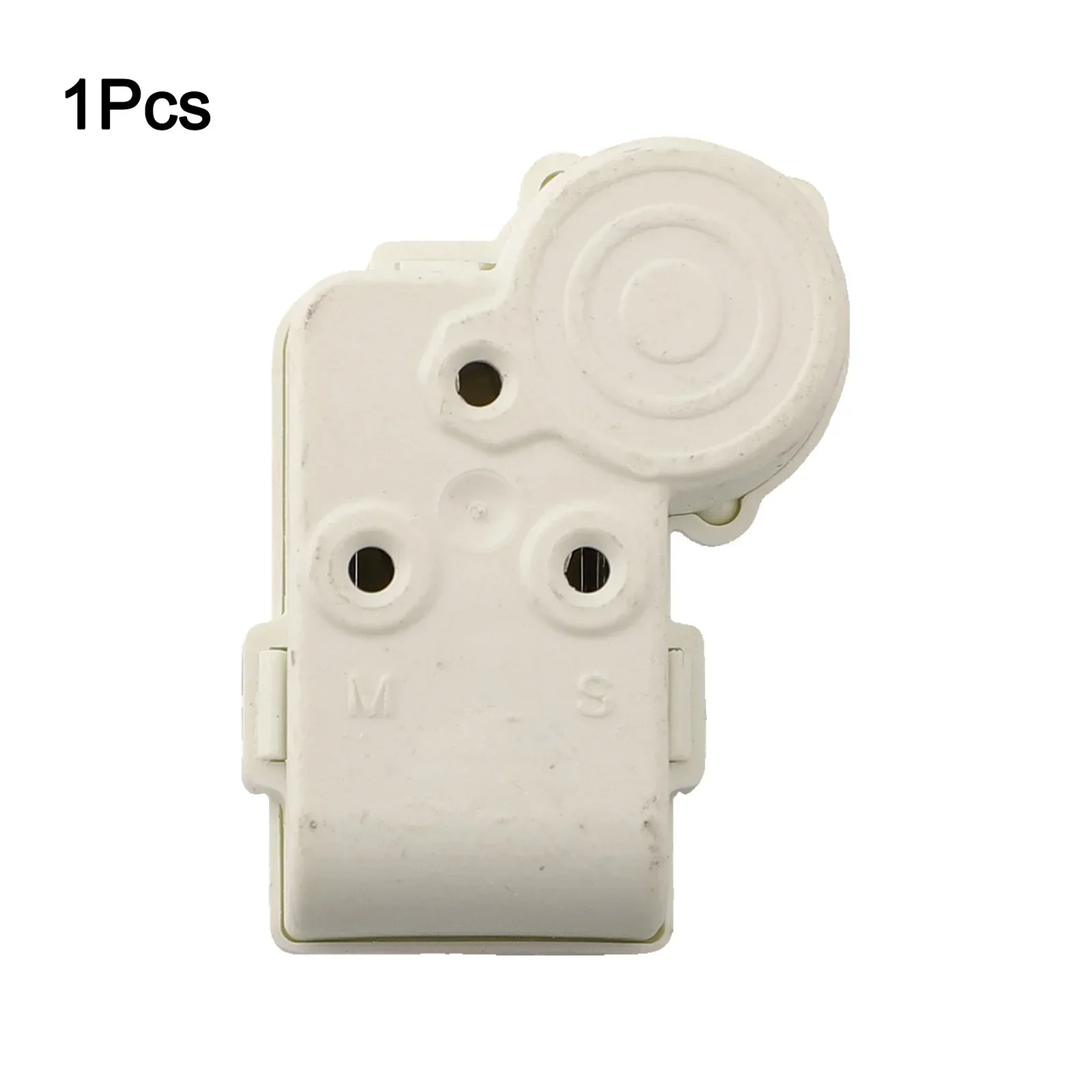 1pc PTC 2 Pins Start Relay Refrigerator Freezer Compressor Overload Protector Plastic White Refrigerator PTC Starting Relay