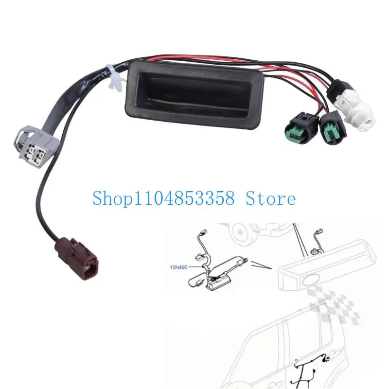 652F Waterproof Trunk Rear Door Release Button Switch For Discovery 4 2010-2016