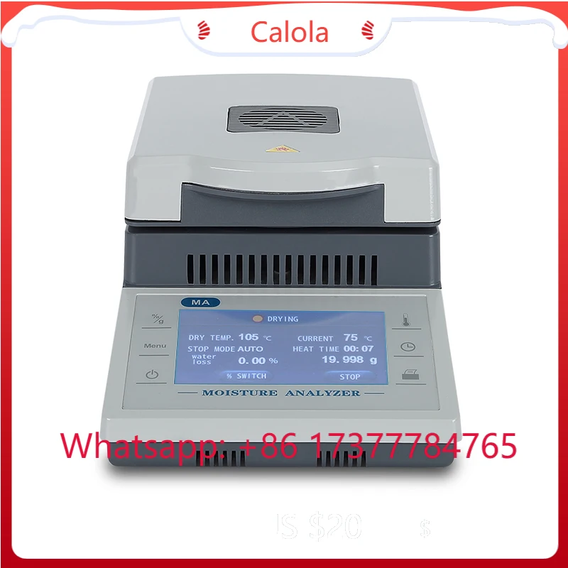 Laboratory Grain Moisture Meters Starcraft High Quality 10g 50g 100g Halogen Moisture Meter for Medical Food
