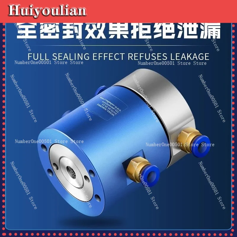 Pneumatic Rotary Union 360 Degree Rotation Multi Channel Air Liquid Electric -LBW095