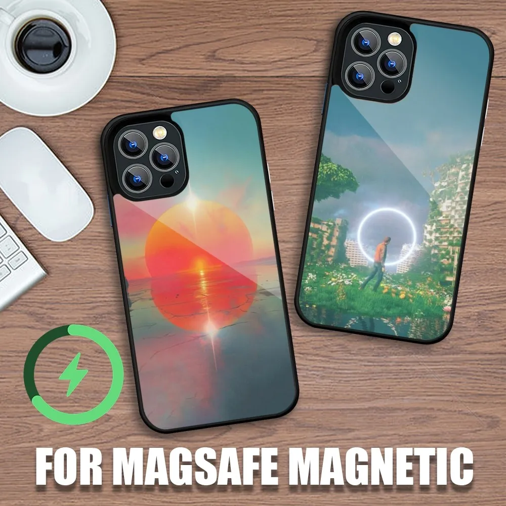 Band I-Imagine Dragons Loom Phone Case For iPhone 16 11 12 13 14 15 Plus Pro Max Charging Magsafe Magnetic Wireless Cover