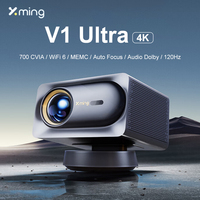 Formovie Xming V1 Ultra 4K Ultra HD Projector Dolby Audio Living Room Bedroom Smart Home Theater MEMC 5G Wi-Fi Video Beam