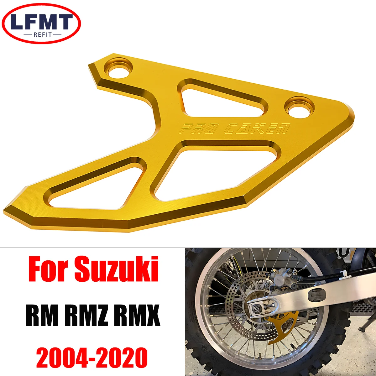 

Motorcycle Rear Brake Disc Guard Protector Cover For Suzuki RM125 RM250 RMZ250 RMZ450 RMX450Z RM 125 250 RMZ 450 RMX 450Z 04-20