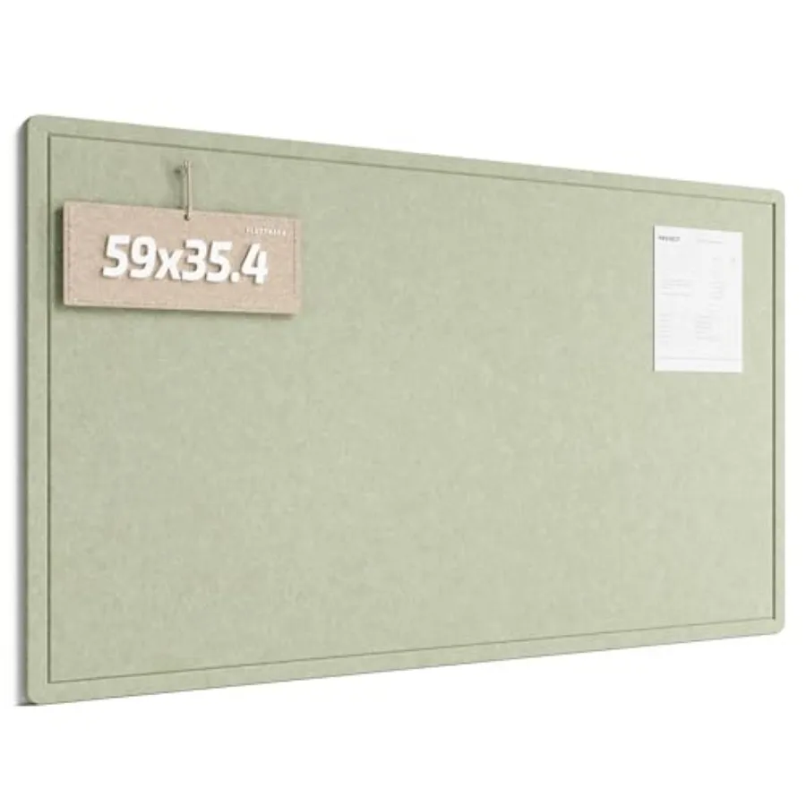 

Большая доска для объявлений, аналог пробковой доски 0,4 дюйма, с 24 безопасными съемными клейкими креплениями, складная фетровая доска для дома, офиса, школы