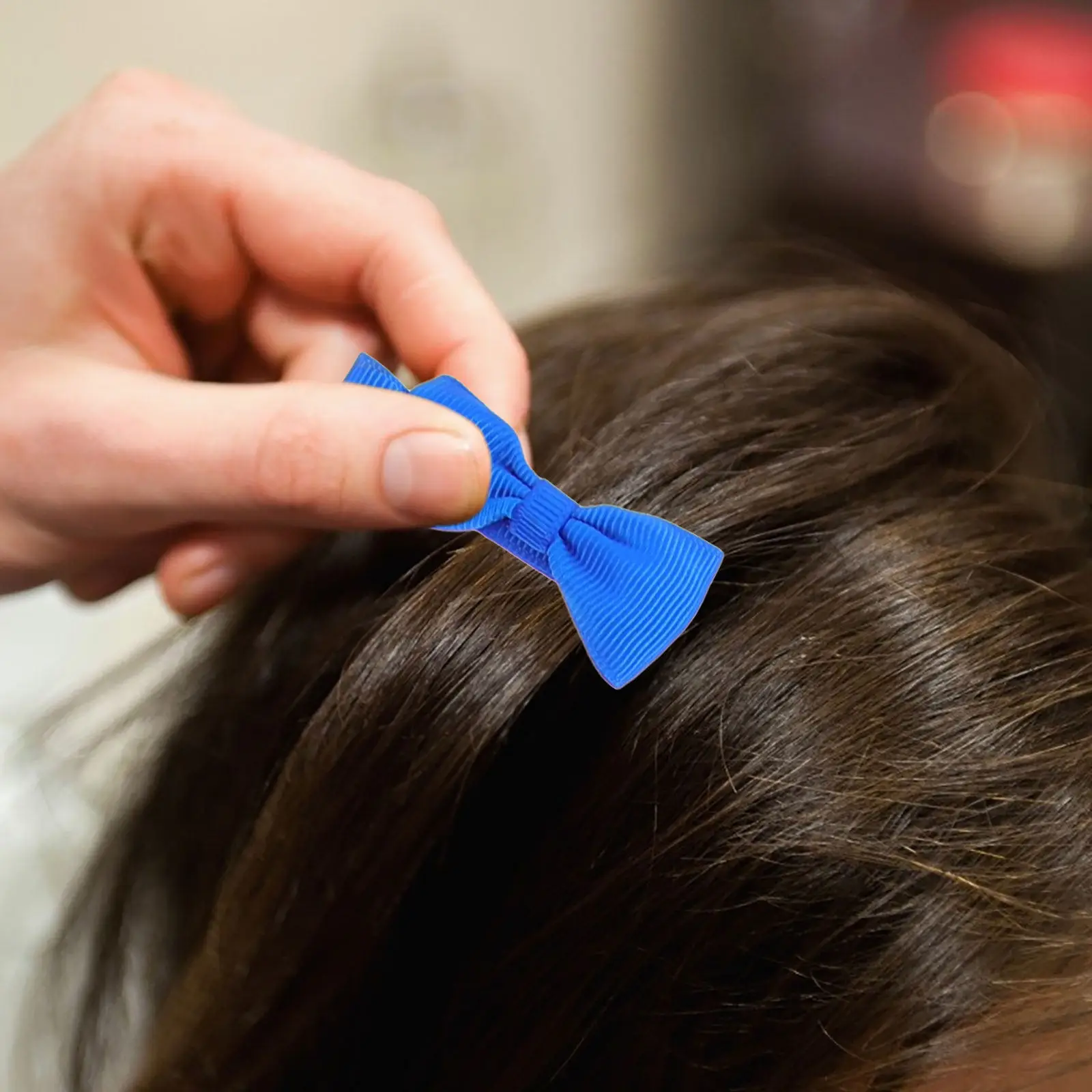 

20 шт. синих бантов для волос, заколок, резинок и повязок для девочек: удобные, легко носить, для путешествий, шопинга и повседневной укладки