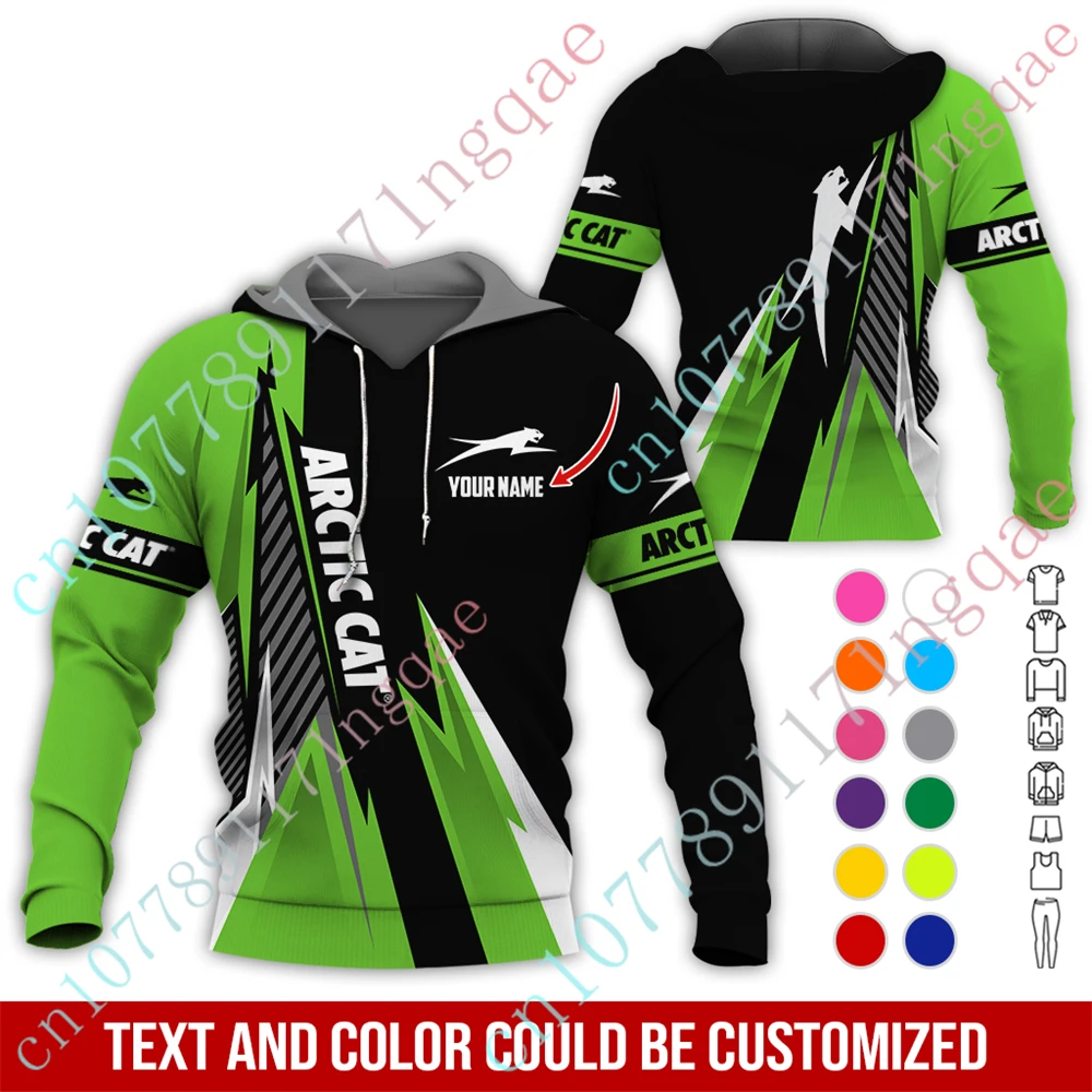 

Arctic Cat Sweatshirt Harajuku Pullover Top Casual Oversize Zip Hoodies Anime Hoodies For Men Women Unisex Clothing Custom Logo