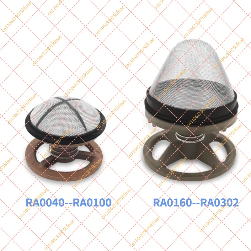 Inlet Check Valve & Strainer for Busch RA0040 RA0063 RA0100 Vacuum Pump | Replacement Intake Parts