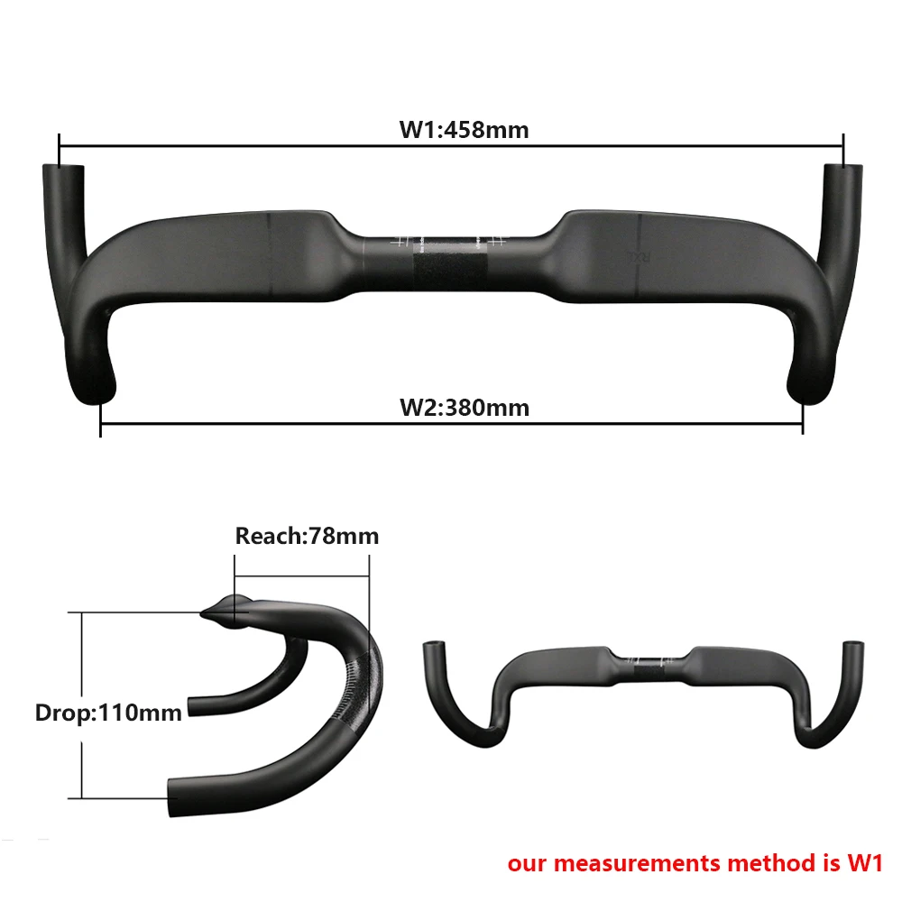 Fietsen Grind Fiets Snelheid Stuur RXL SL 31.8 Carbon Road Stuur Voor Fiets Interne Routing UD Matte Drop Handle Bar
