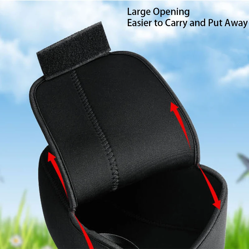 Camera inner bag protective sleeve, neoprene material lined with polyester fabric, breathable shockproof splash waterproof view 3