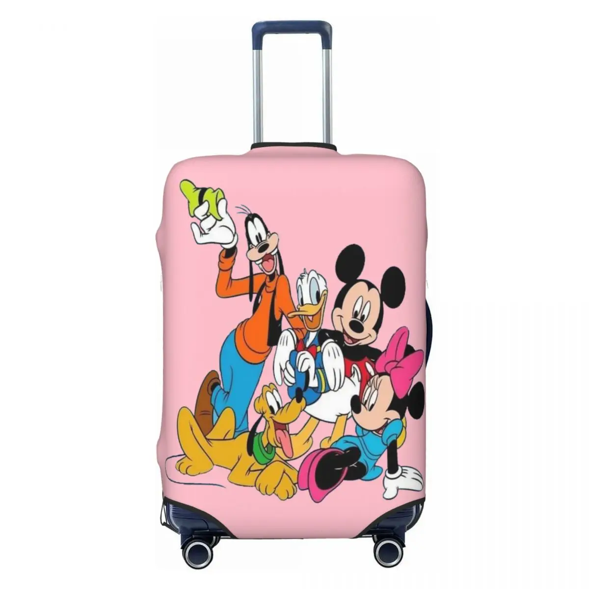 

Custom Donald Duck Cartoon Travel Luggage Cover Dust Proof Suitcase Cover Protector Fit 18-32 Inch
