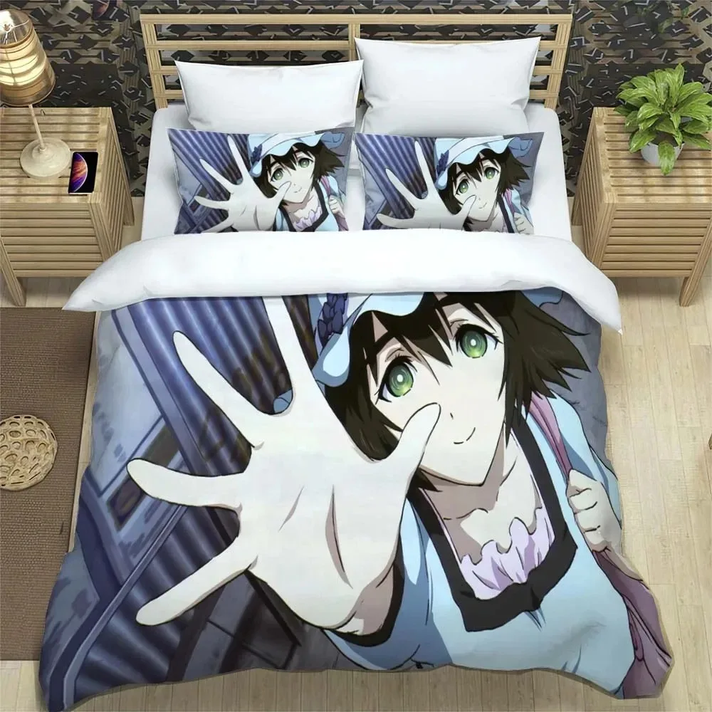 

Cartoon anime fashion print soft and comfortable bedding set luxury quilt cover Customizable comforter bedding sets