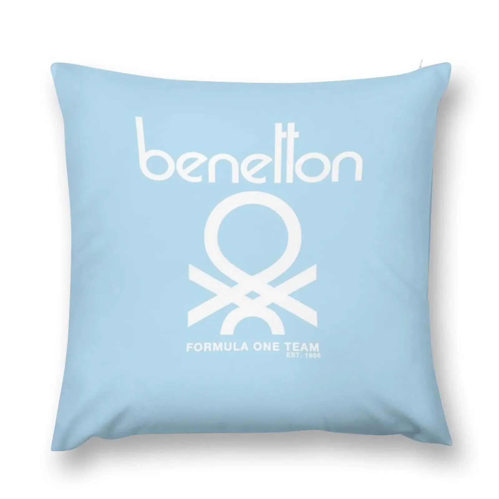 Benetton Formula Team 80s Collection Classic T-Shirt Throw Pillow Sofa Cover Pillows Aesthetic pillow