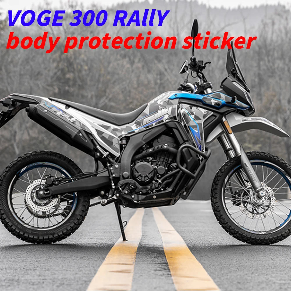 Motorcycle Decal Prints Body Stickers Waterproof Anti-Wear Stickers Personalized Stickers FOR VOGE 300 RALLY RALLY 300