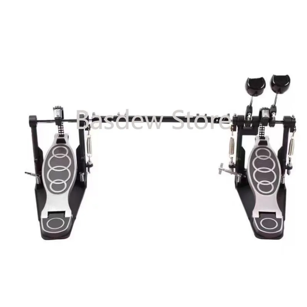 Drum Kit Double Step Drum Kit Drum Set Step Thickened Zinc Aluminum Alloy Pedal Double Chain Tread Hammer Double Step