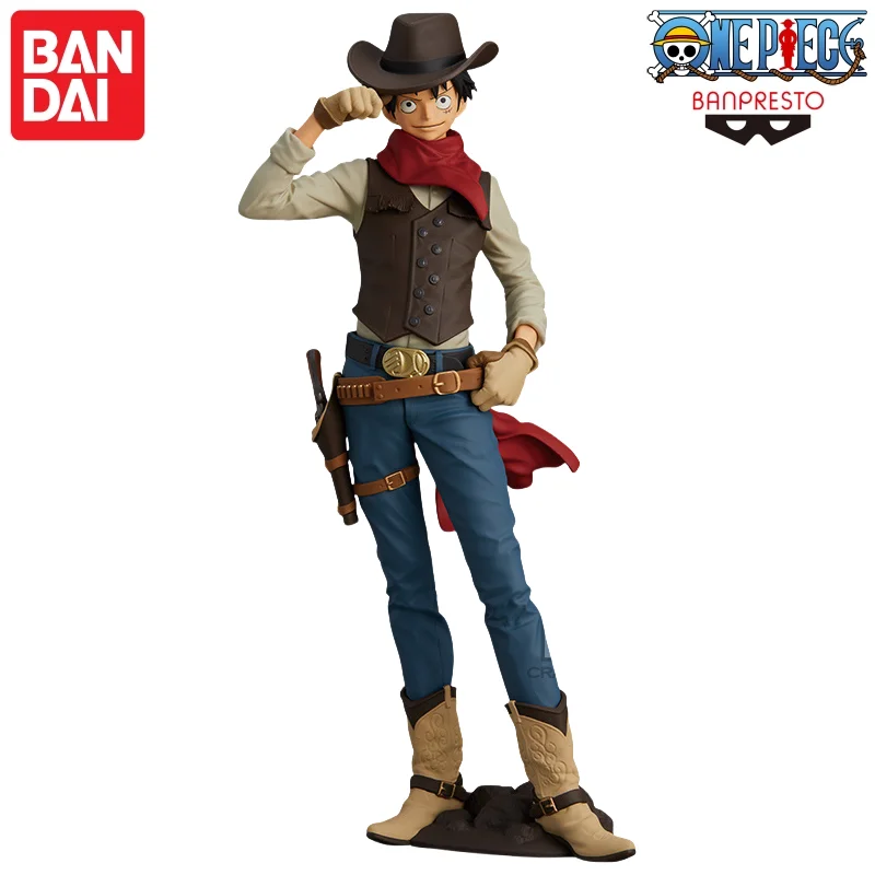 Auf Lager Bandai Banpresto Original One Piece Ruffy Roronoa Zoro Nami Modellpuppe Brandneue Box-Actionfigur Anime-Charaktere