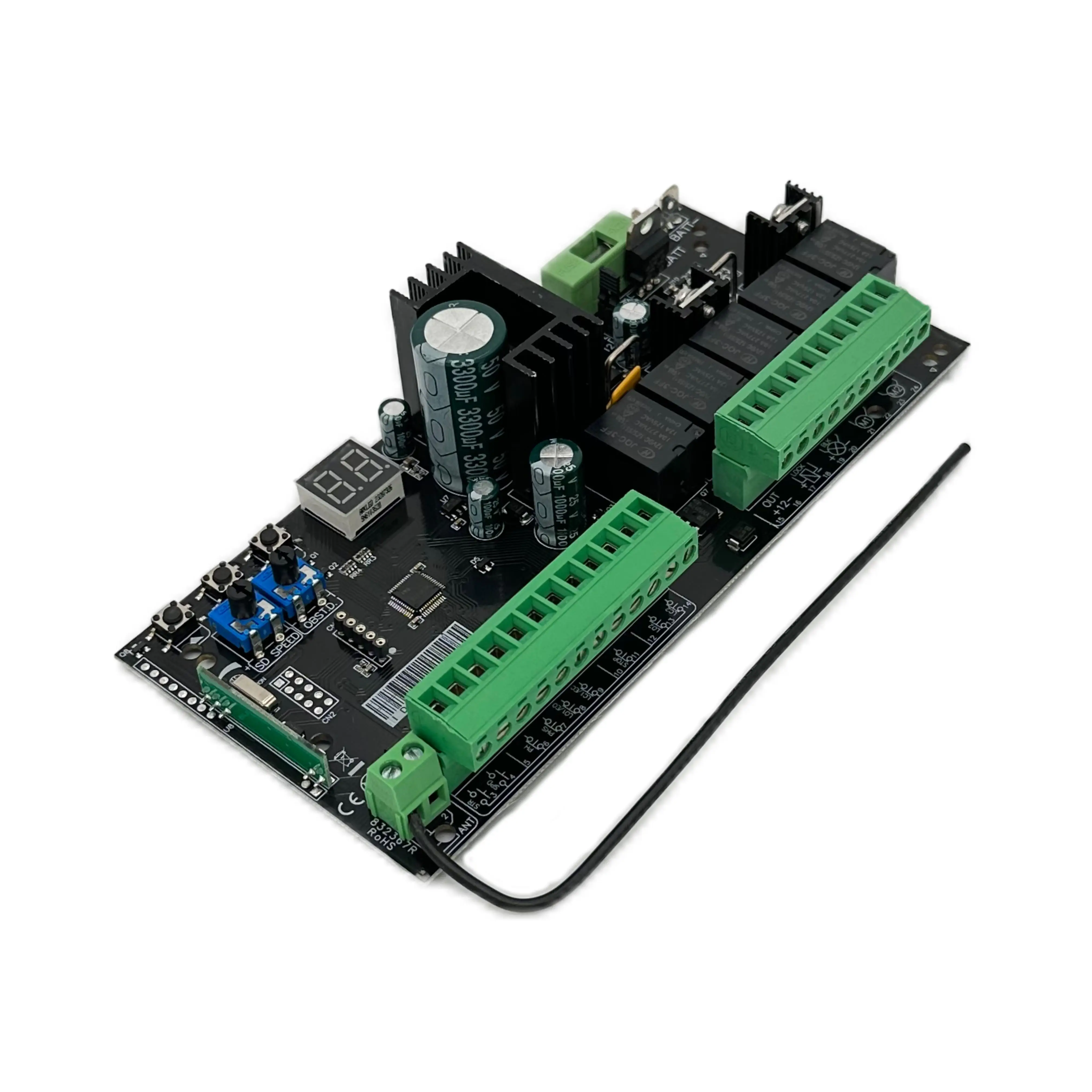 

12V-24VDC TUYA APP smart Wi-Fi Swing Control mother card plate board for DC Linear Dual swing Arm electronic door motor