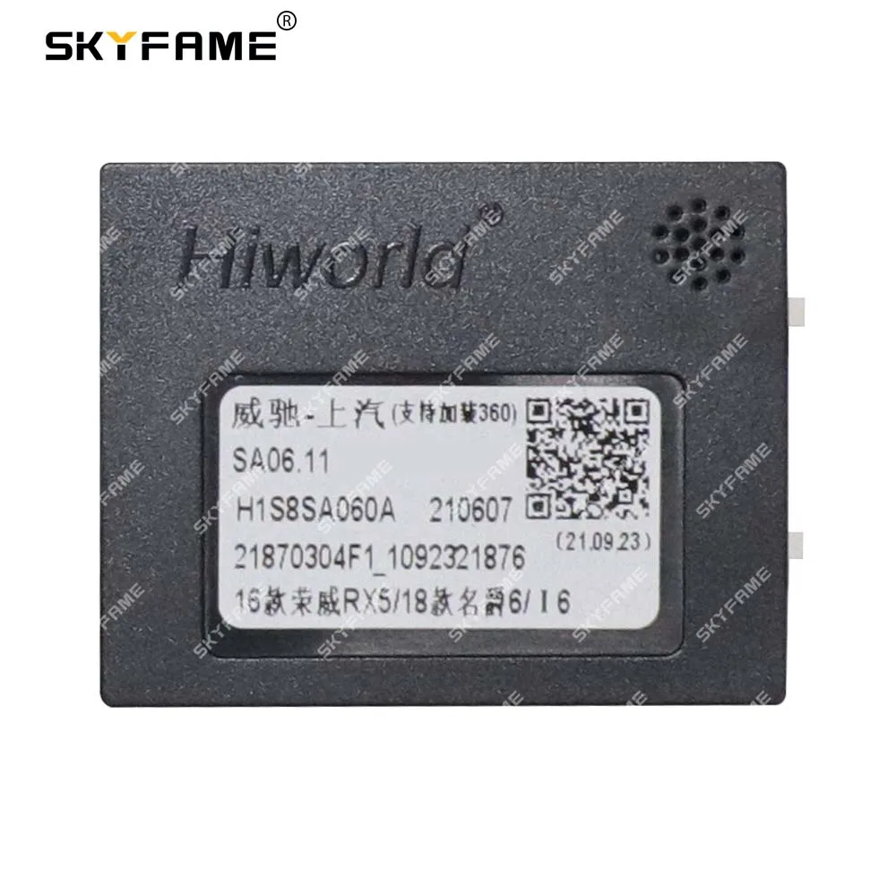 SKYFAME سيارة 16pin الأسلاك تسخير محول Canbus صندوق فك أندرويد راديو كابل الطاقة ل MG GS روفر RX5 MG6 SA06.11