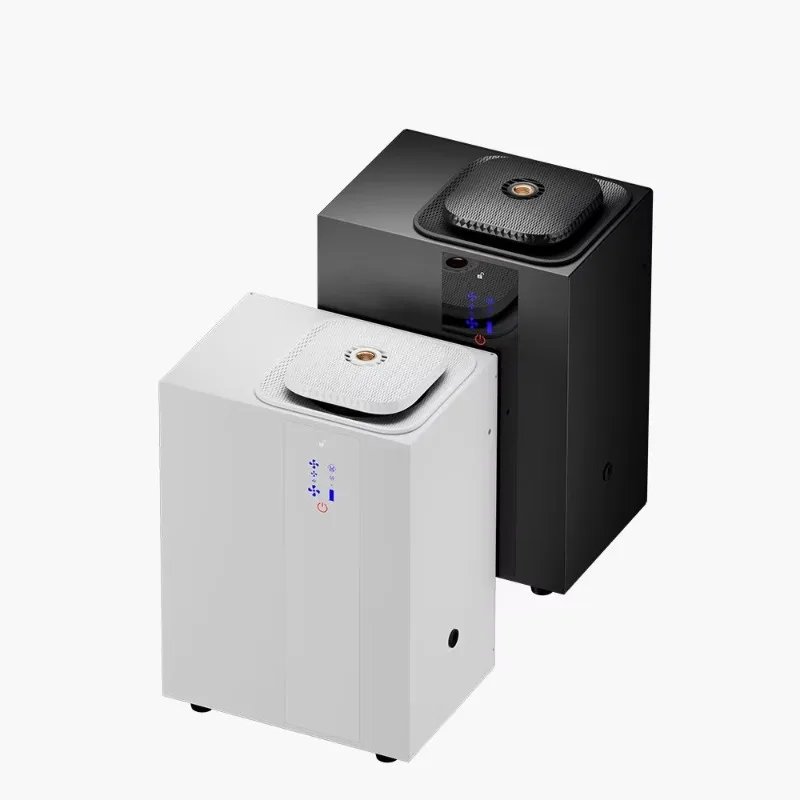 Smart Professional Waterless Metal Tabletop Aroma Diffuser, Eco-Friendly Luxury HVAC Scent Machine for Hotel, 1 Year Warranty