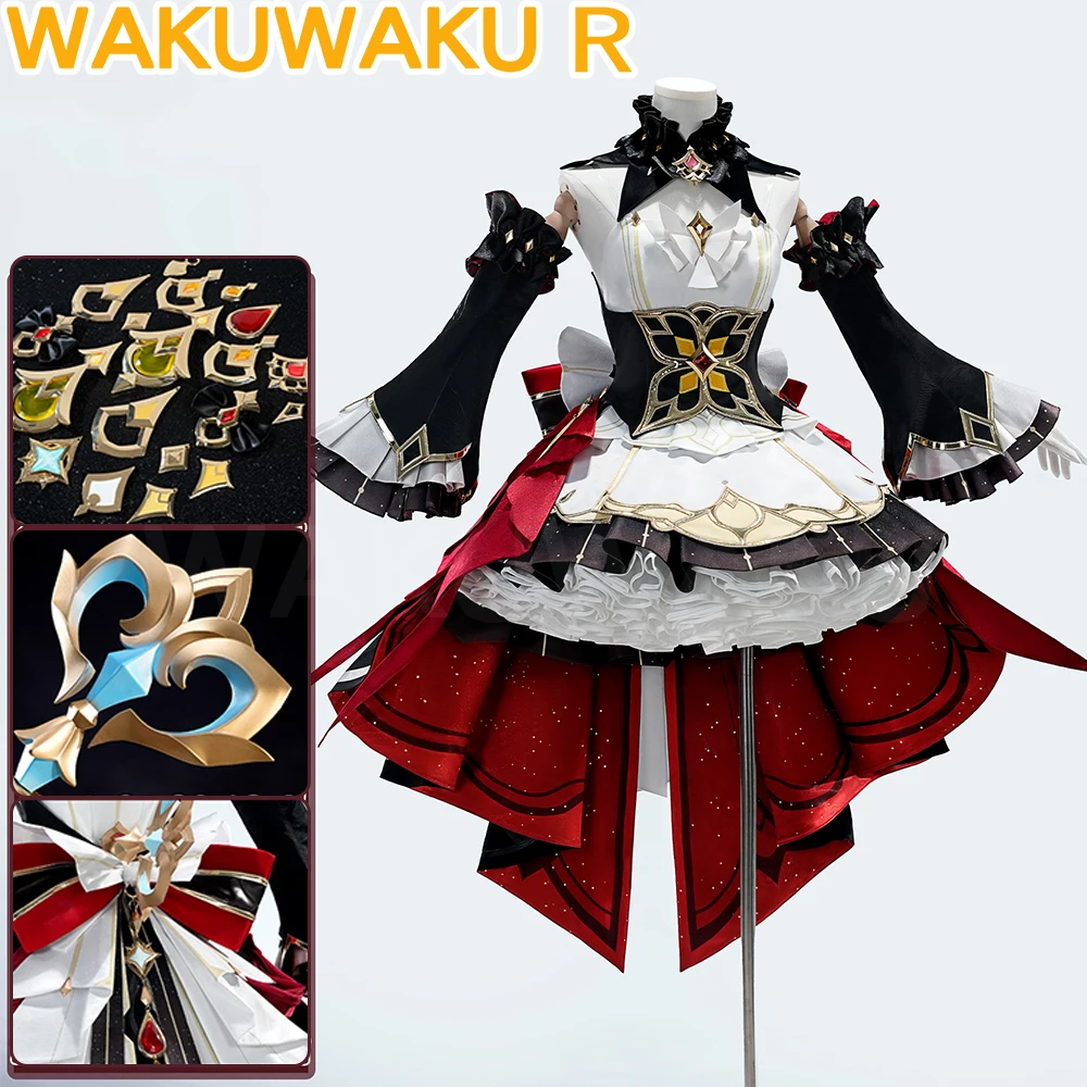 【Nächste Lieferung im Oktober】Sandrone Cosplay-Kostüm, Spiel Genshin Impact, 【S-2XL】, WakuWaku-R, Damen-Lolita, Nod-Krai, Sandrone, Plus-Size