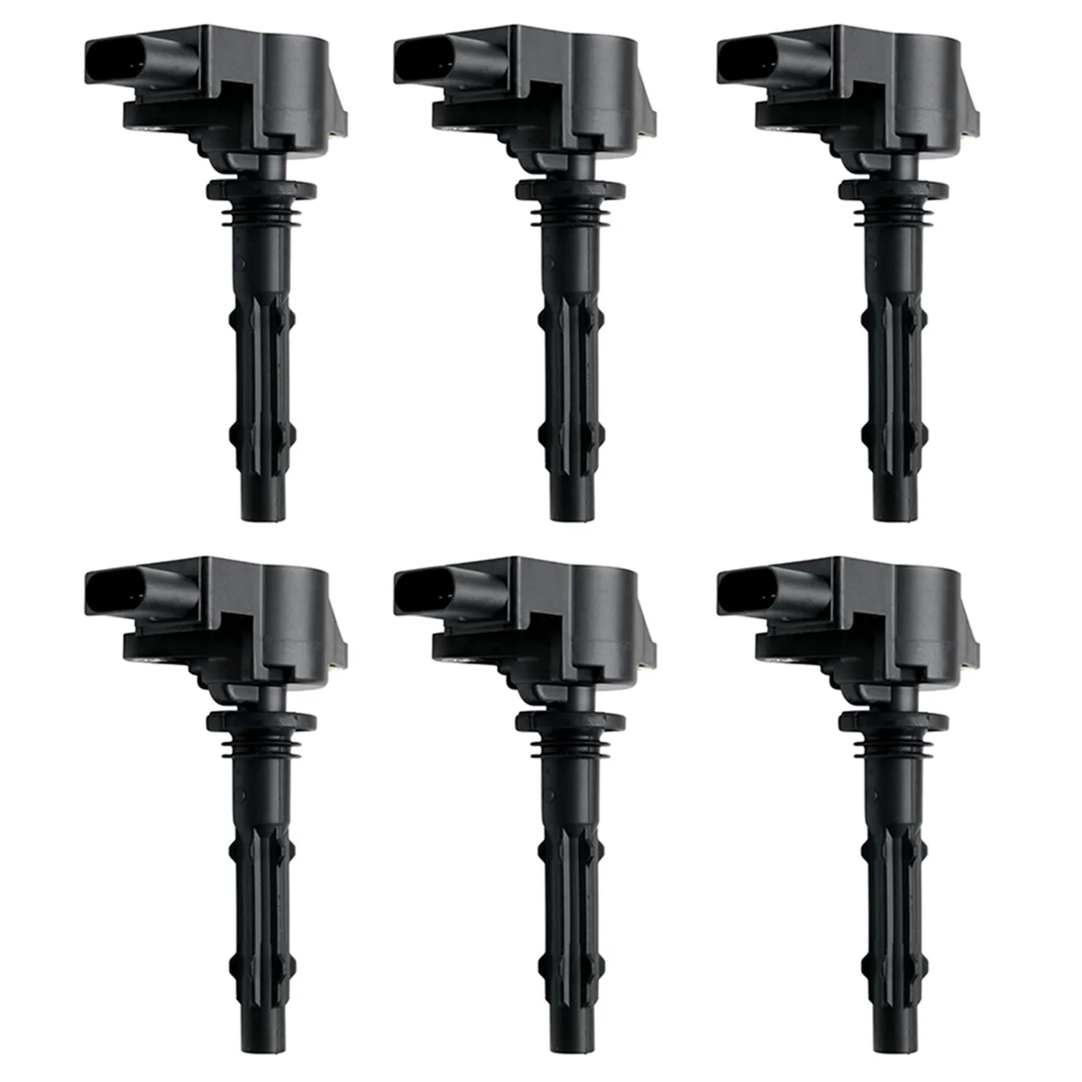 6 Pcs Ignition Coil A0001502780 0001502680 for Mercedes-Benz C230 C250 C280 CLK350 CLS500 ML350 ML550 UF535