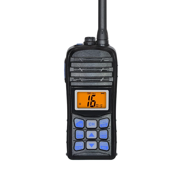 

Best Selling Professional Walkie-talkie Float Function Vhf IPX7 Waterproof Marine Two Way Radio