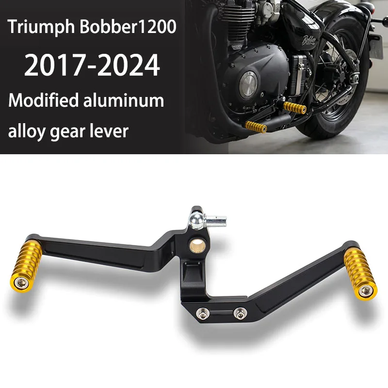 adjustable-gear-pedal-front-rear-levers-foot-pegs-fits-triumph-bonneville-bobber-1200-motorbike-upgrade-replacement-parts