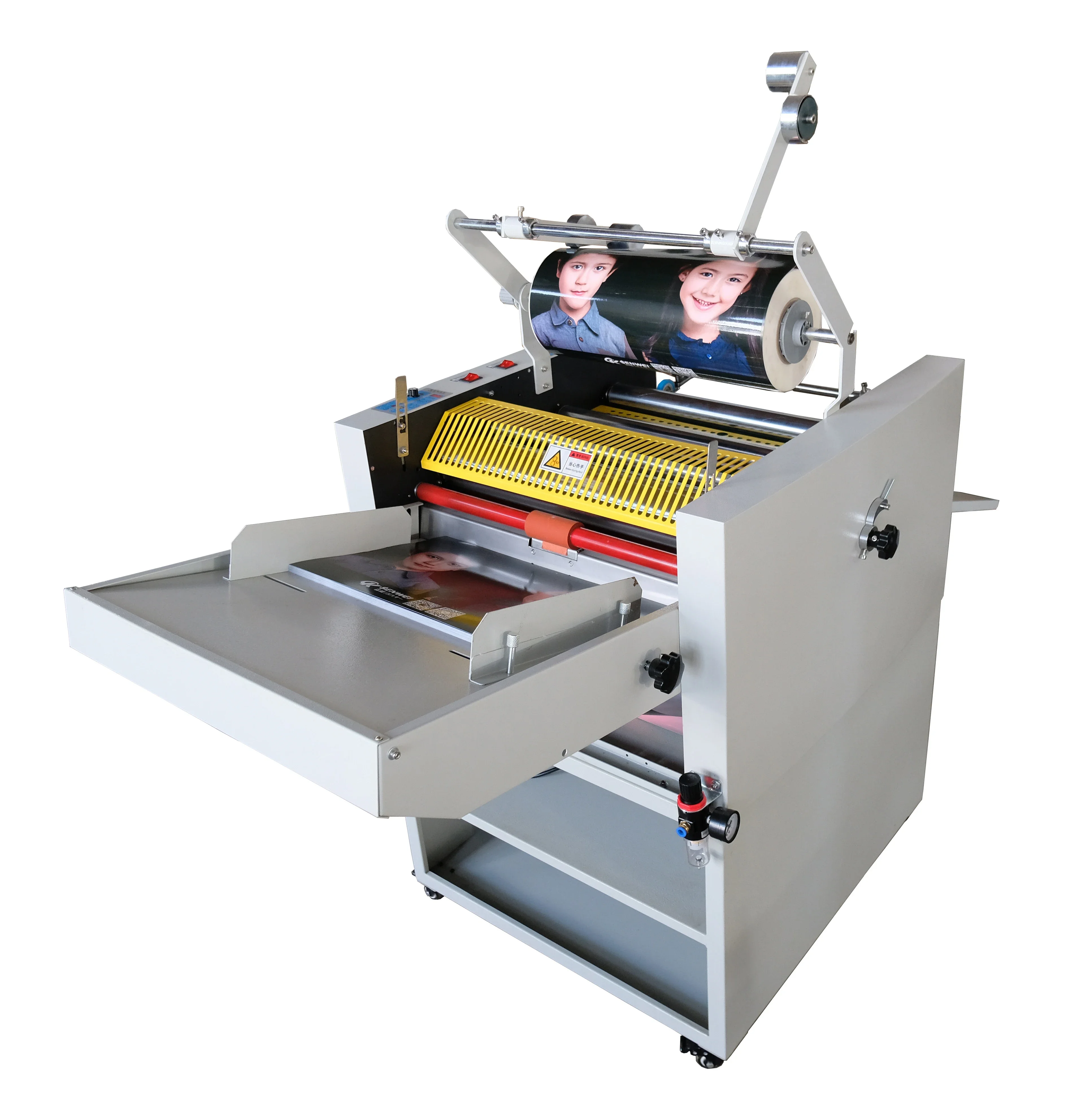 SMFM-390E Professional Automatic A4 Paper Laminating Machine/ Automatic Feeding And Cutting Laminating Machine