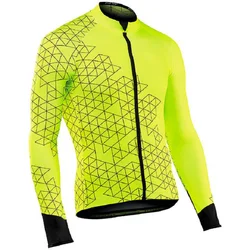 2024 New Long Sleeved Bicycle Clothing, Men's Mountain Bike Long Sleeved Sportswear, Outdoor Cycling Clothing