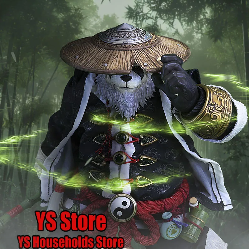 MEMORY TOYS Adventure World Anime 1/12 Ancient World Rangers Wu Qing Lie Panda Action Figure Cloth Ornament 6