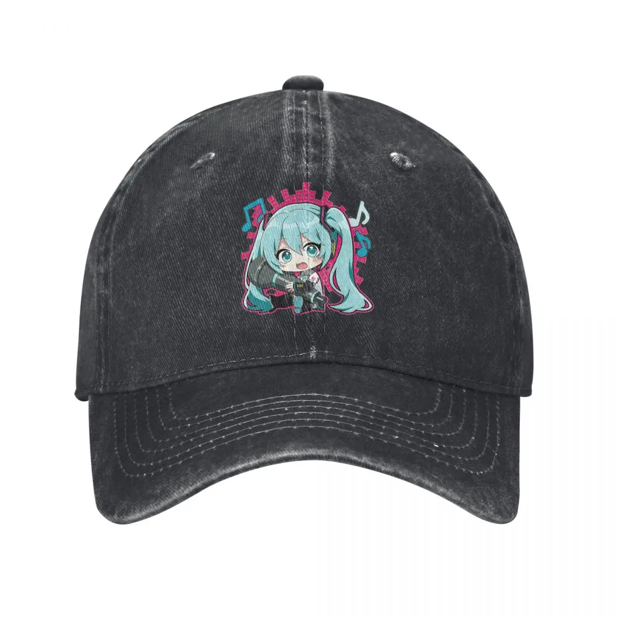 Hatsune Miku Casual Baseball Cap Spring kawaii Trucker Hat Sunscreen Hiking Snapback Cap Men Women y2k Cute Baseball Caps