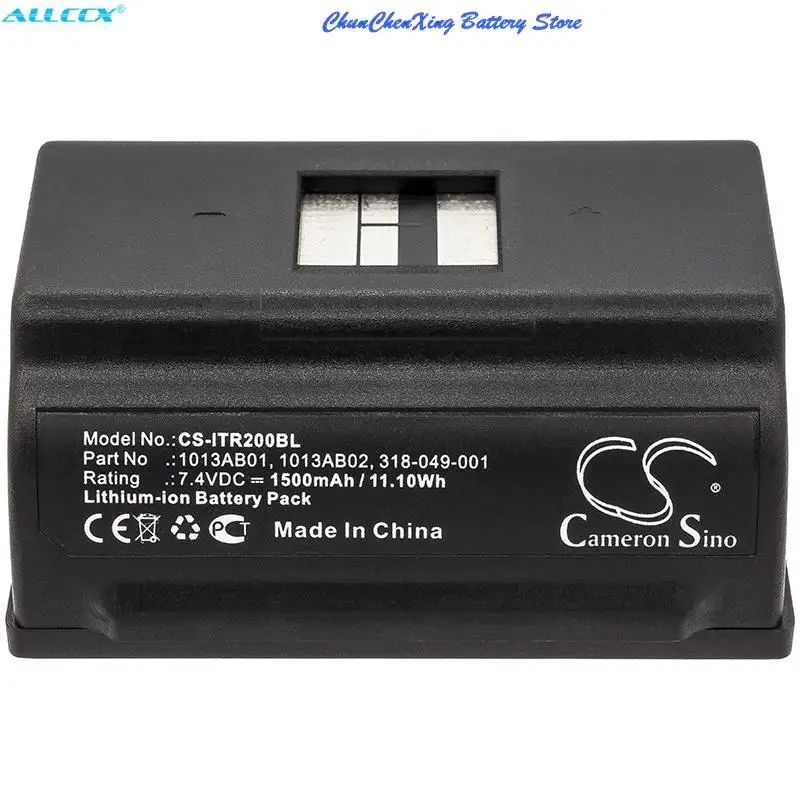 Batería de 1500mAh para Intermec PR2,PR3, por favor, nota: solo para parte No 1013AB01