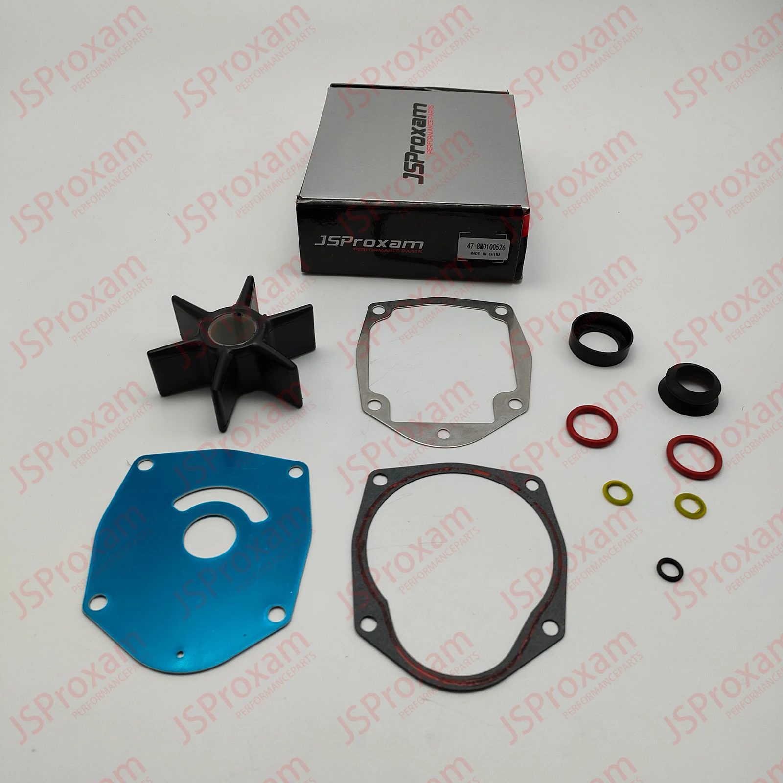 

47-43026Q06 47-8M0100526 18-3214 Replaces Fits For Mercury 43026Q06 8M0100526 40 45 50 60HP BigFoot Water Pump Kit