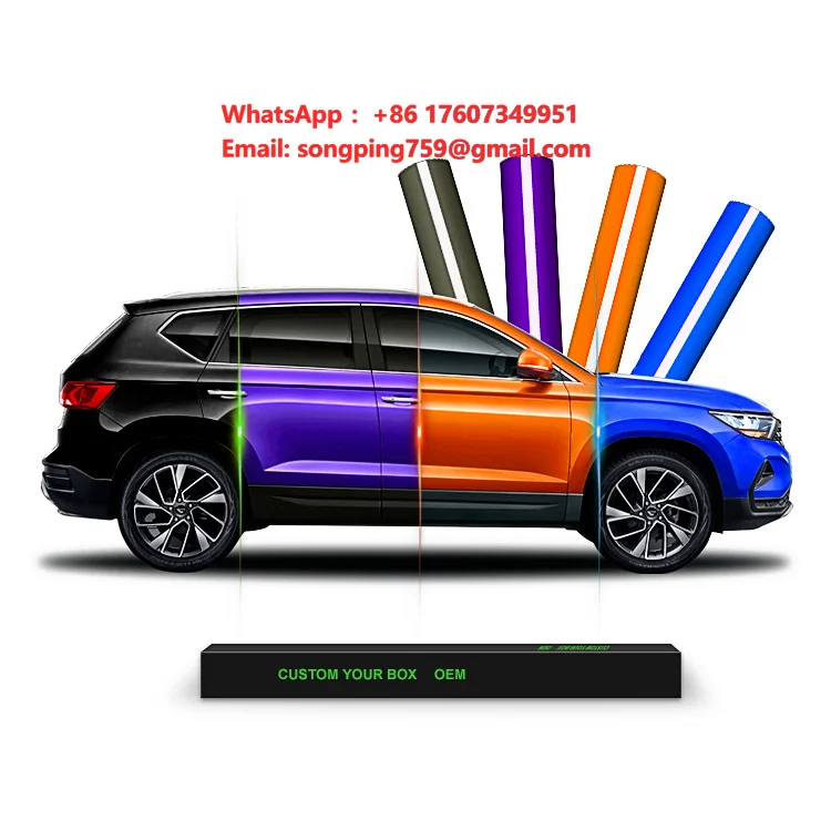 Personalized Customized Factory Manufacturer Tpu Color Ppf Paint Protection Film Car Color Changing Film