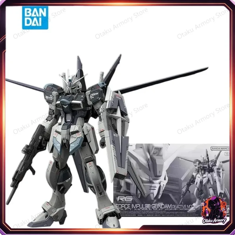 (In Stock) Bandai RG 1/144 Force Impulse Gundam Deactive Mode PB Limited Assembly Model Kit Desktop Collectible Gifts