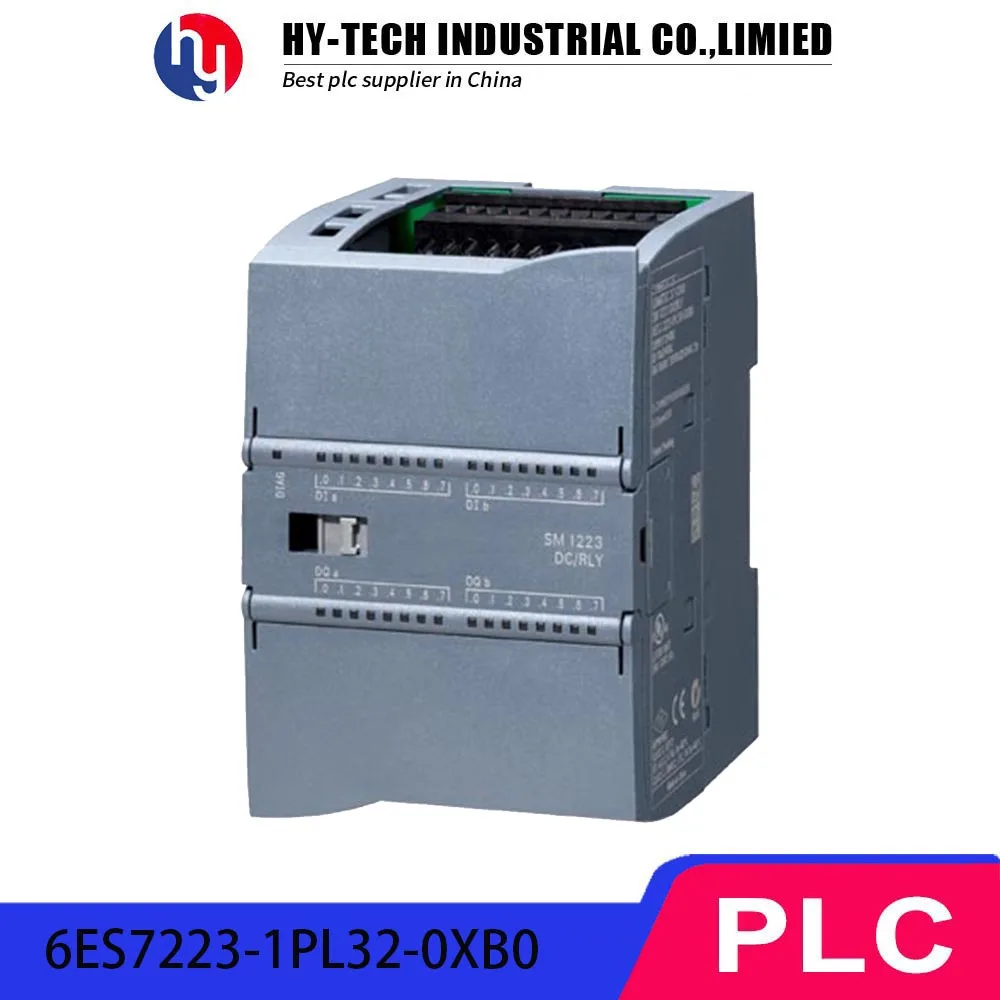 

PLC Control Module 6ES7223-1PL32-0XB0 8 Digital Outputs Relay 2A 24V DC with LED Indicators for Industrial Automation Equipment