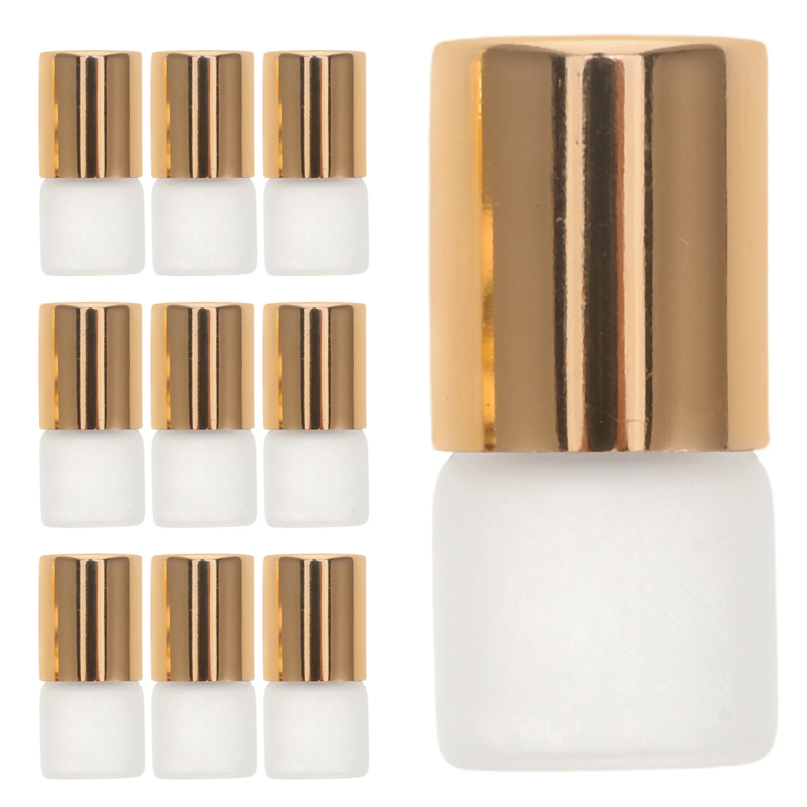 Rolo de perfume recarregável de 20 peças 1ml em garrafas de vidro recipientes de amostra de fragrância garrafas de perfume