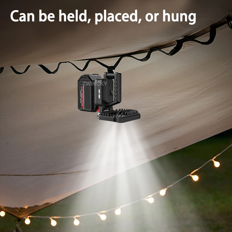 

Светодиодный рабочий фонарь с USB-портом, 3 дюйма, портативный фонарик, прожектор, беспроводной светодиодный светильник для инструментов для батареи Makita/Dewalt/Milwaukee 18 В