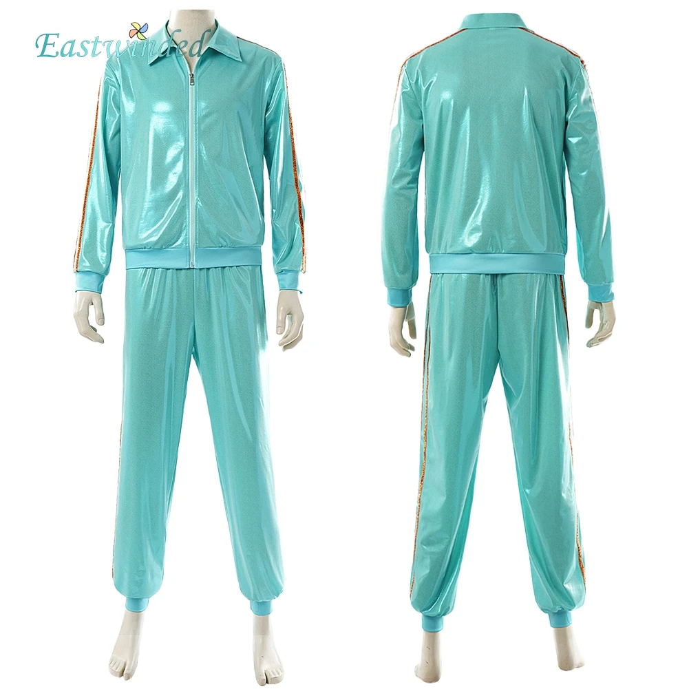 

Halloween Taylor Cosplay Green Sportswear Costume Shining Stage Performance Clothes Outfits Uniform Halloween Carnival For Adult