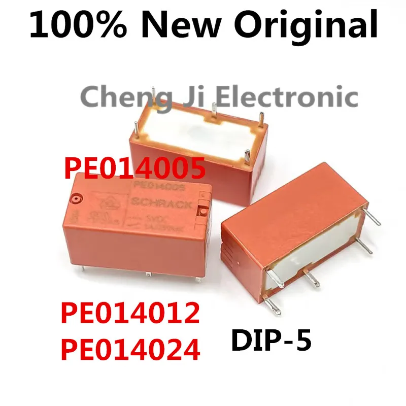 5PCS/Lot  PE014024 、PE014012 、PE014005 DIP-5 New original electromechanical power relay 1393219-0、1393219-6、1393219-3