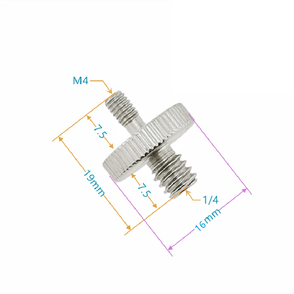 Männlich Weiblich Schraube Adapter 1/4" 3/8" Mount Set Gewinde Schraube Adapter Konvertieren für Kamera Stativ Licht Stehen Kugelkopf – Detail 27