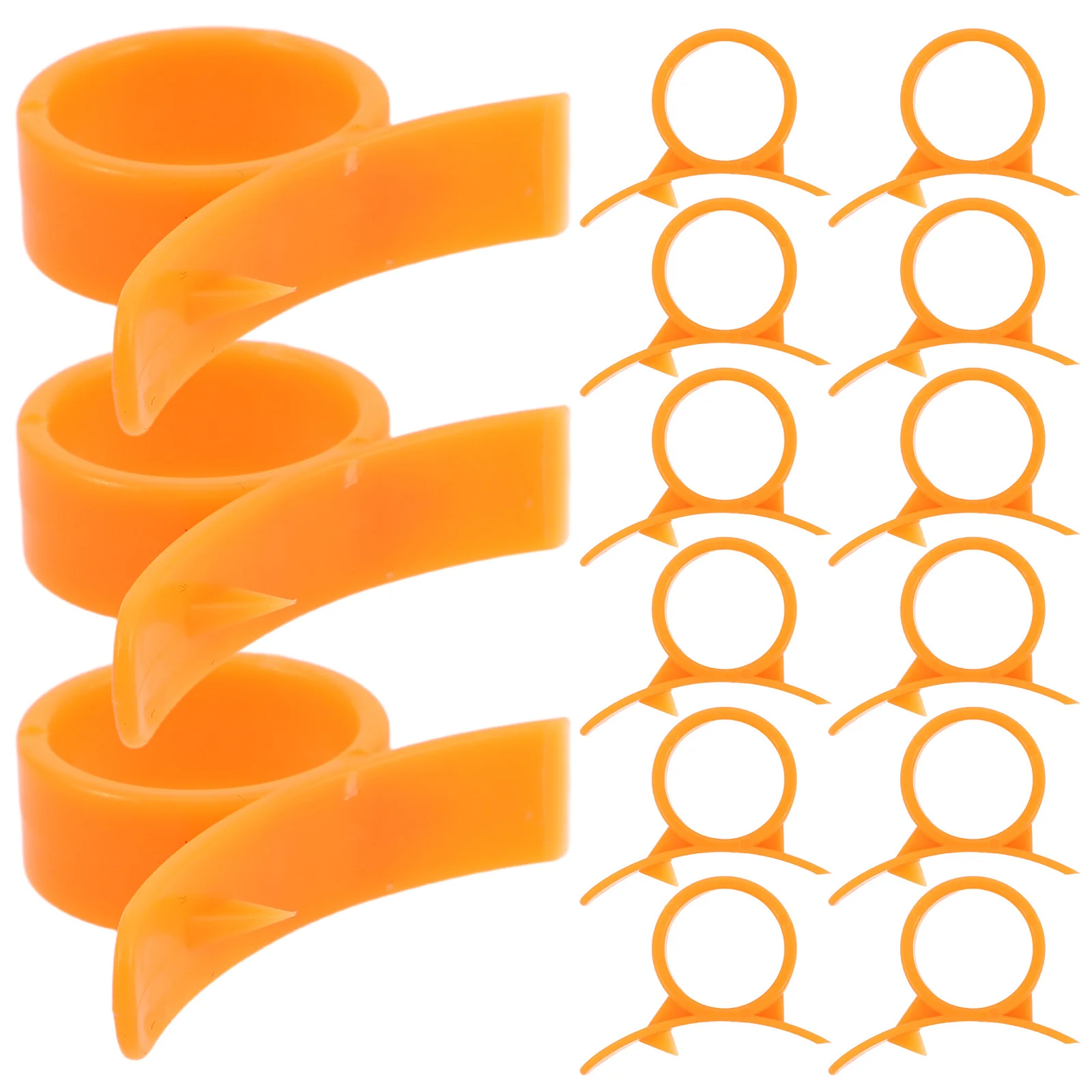 

16Pcs Plastic Fruit Peeler Orange Peeling Tool Multifunctional Citrus Pomegranate Lemon Peeler Kitchen Gadget Smooth Edge Safe