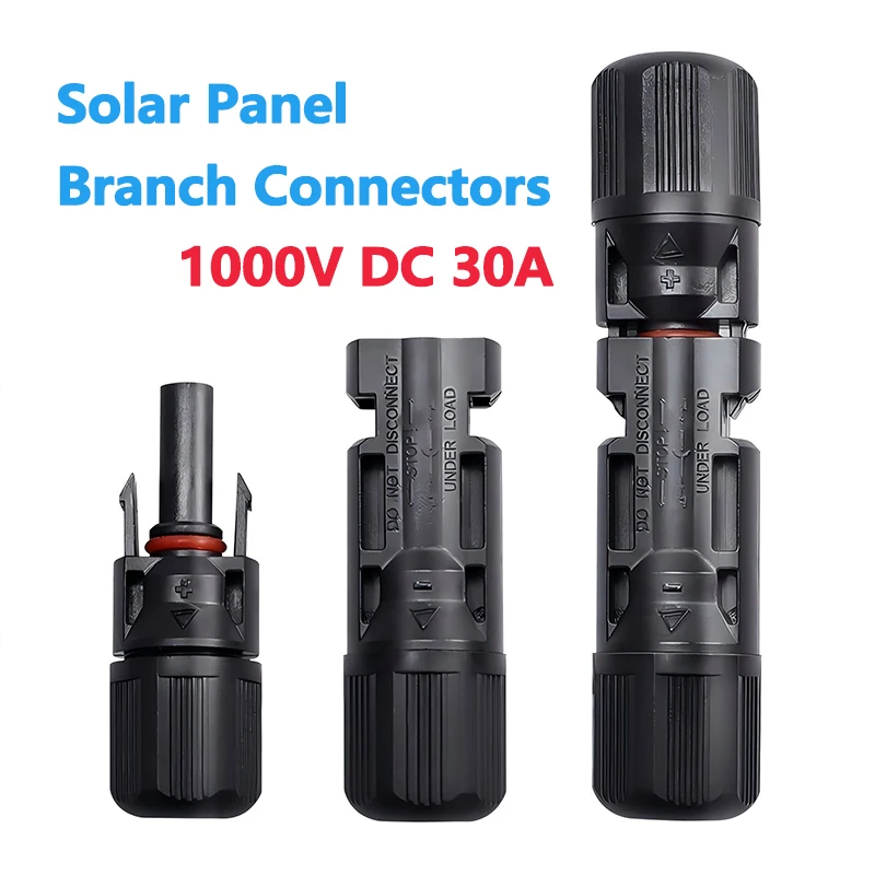 

Free Shipping Solar Connector Kit 1000V DC 30A PV Plug Waterproof Connectors for Photovoltaic PV/MC4 Cable 2.5/4/6mm²