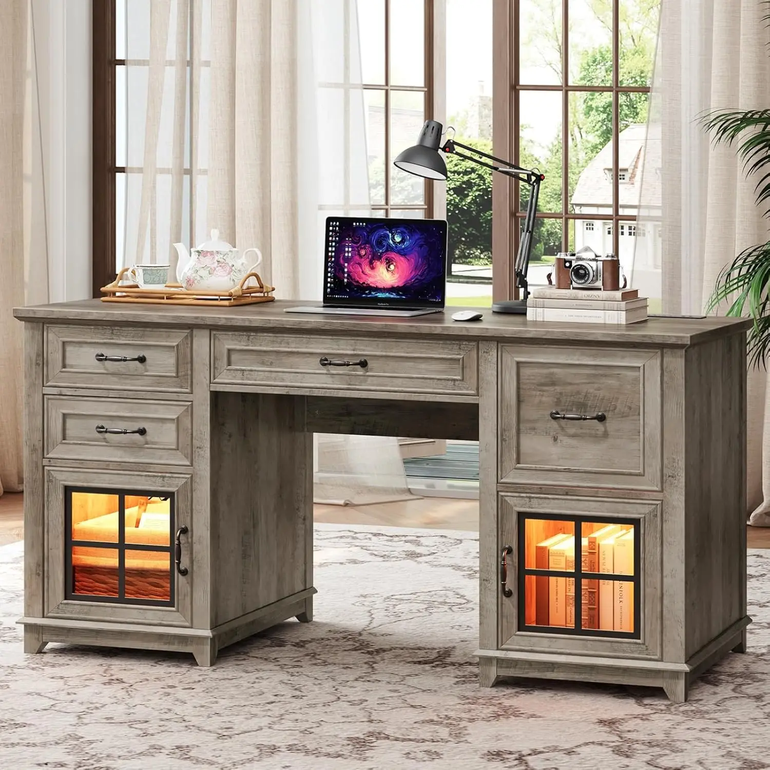 58" Farmhouse Execu…